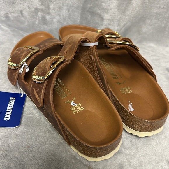 Birkenstock Arizona Big Buckle Slide Sandals Size 38 - Picture 5 of 9
